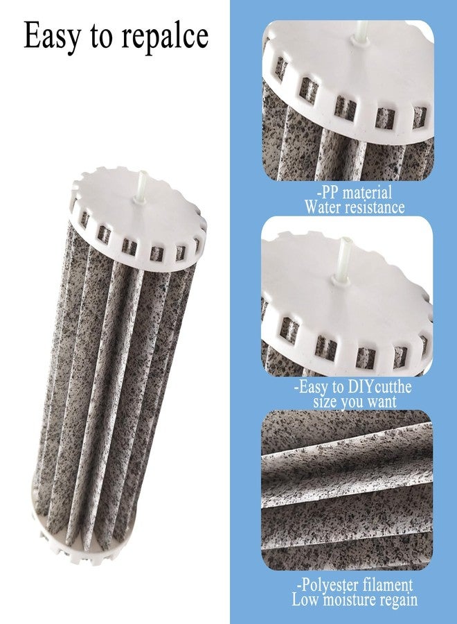 CZMZHFC Aquarium Fish Tank Filter Replacement for Penguin 200 & 350, BioWheel 200B, 350B Assembly, PRBW2350B, 2 Hang on Filter Parts for Clear Water and Efficient Filtration to Freshwater and Saltwater Tanks - Image 3